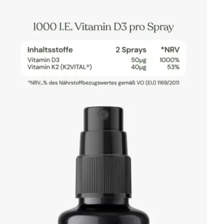 Vitamin D3 + K2 Spray Zitrone – Bild 4