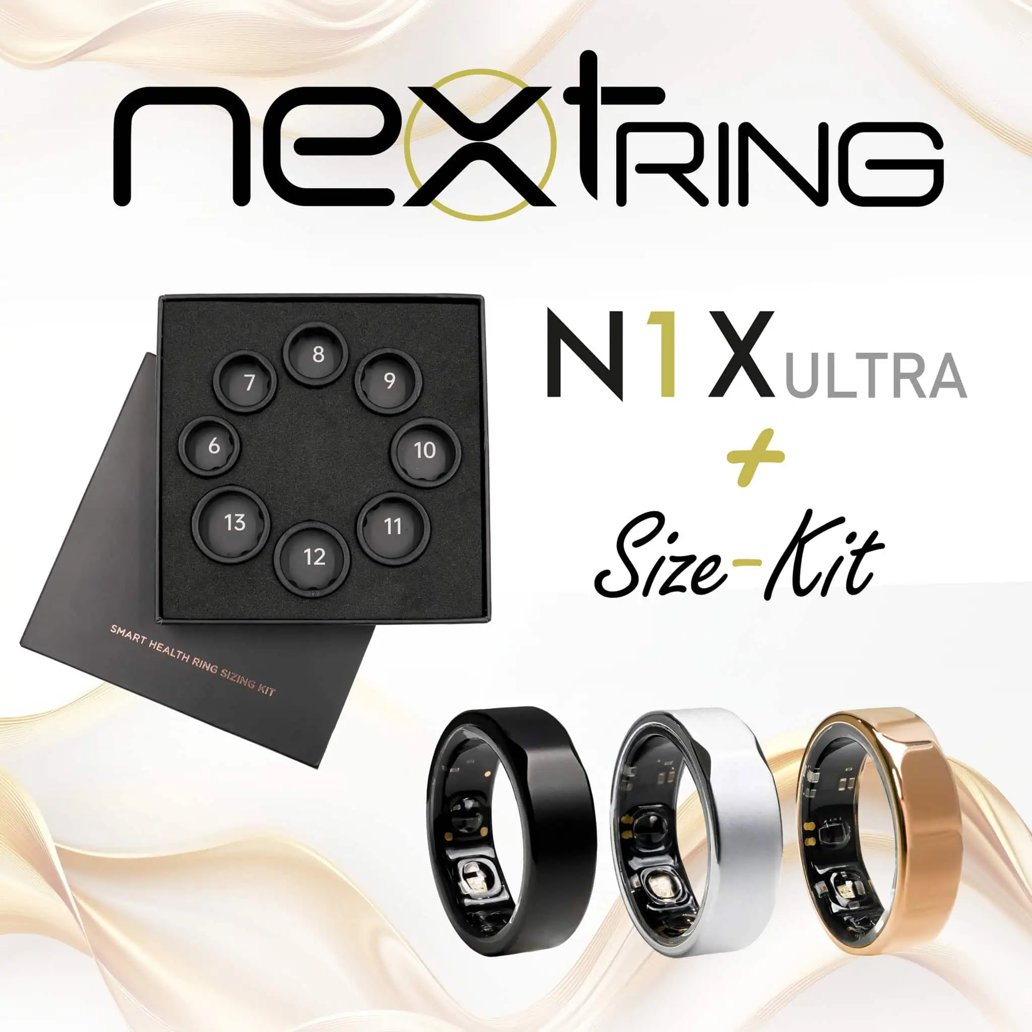 nextring-smartring-NEXTRING-SIZE-KIT NEXTRING N1X Ultra + gratis SIZE-KIT – Bild 1